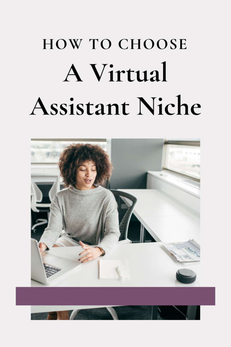 How To Choose Your Virtual Assistant Niche - Virtual Assistant Advantage