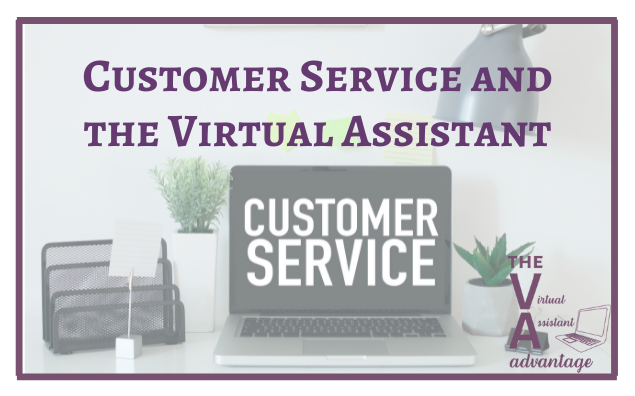 Customer Service and the Virtual Assistant