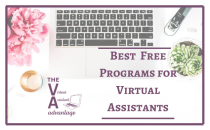 best free programs for virtual assistatns