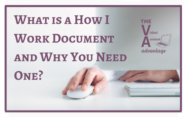 What is a How I Work Document and Why You Need One?