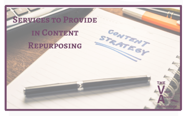 Services You Can Provide in Content Repurposing