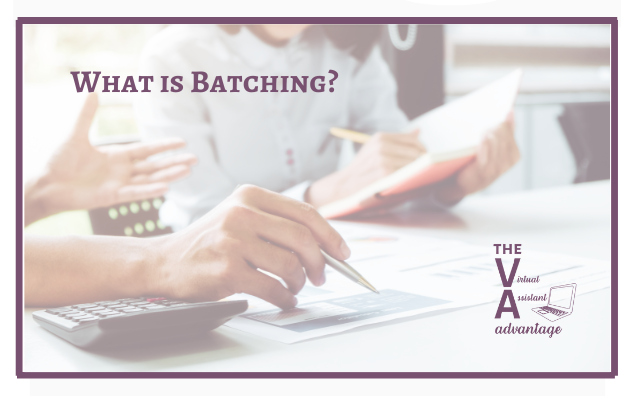 What is Batching?
