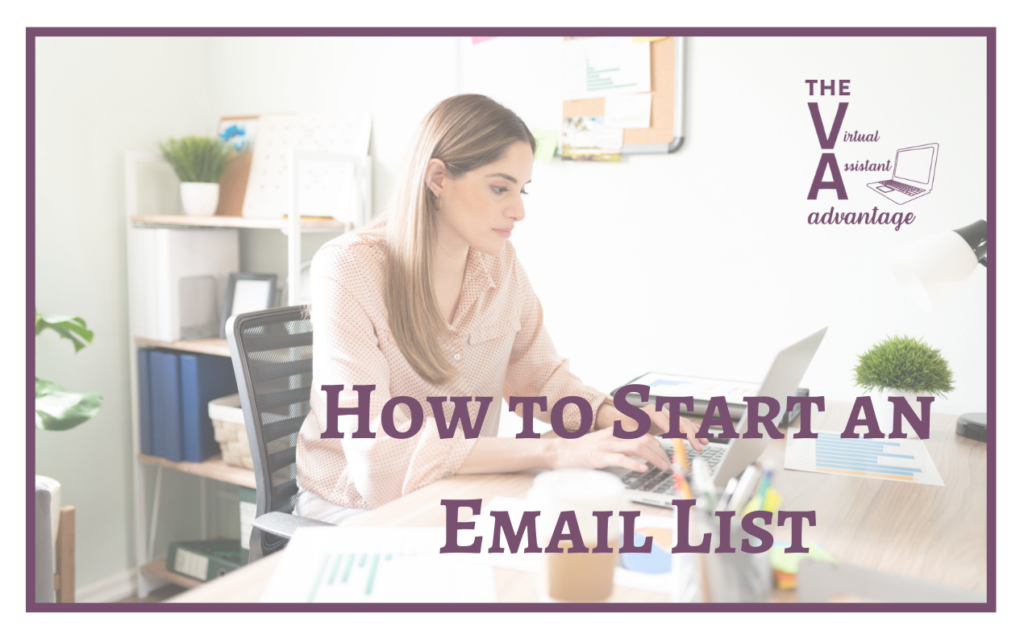 How to Start an Email List